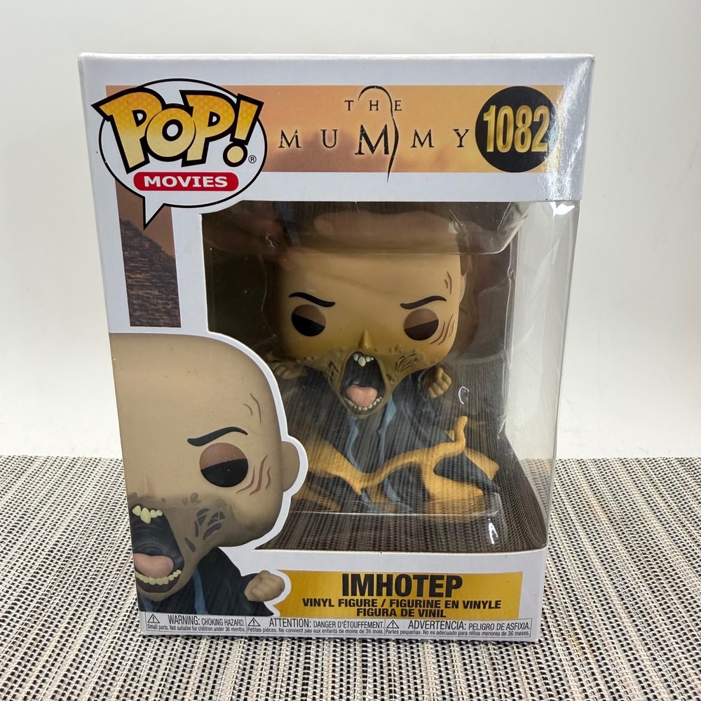 Funko Pop Movies The Mummy Imhotep 1082 Vinyl Figure Horror Collectible Boxed